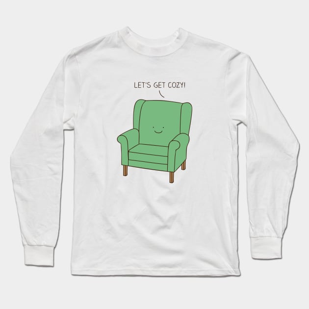 Cozy chair Long Sleeve T-Shirt by milkyprint
